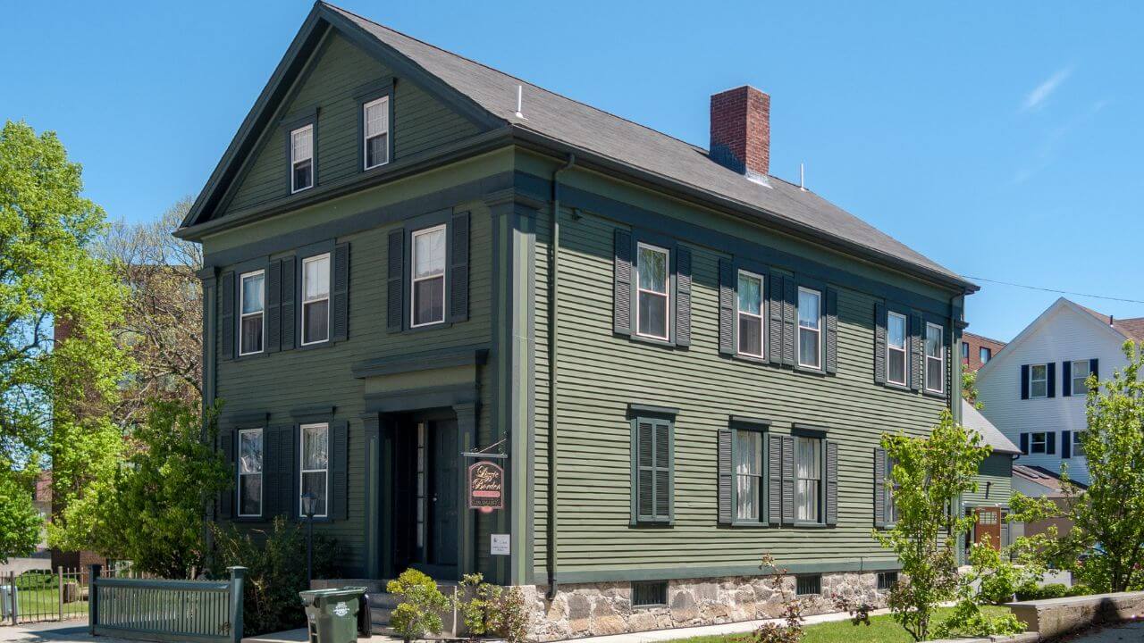 Lizzie Borden House, Fall River in Massachusetts