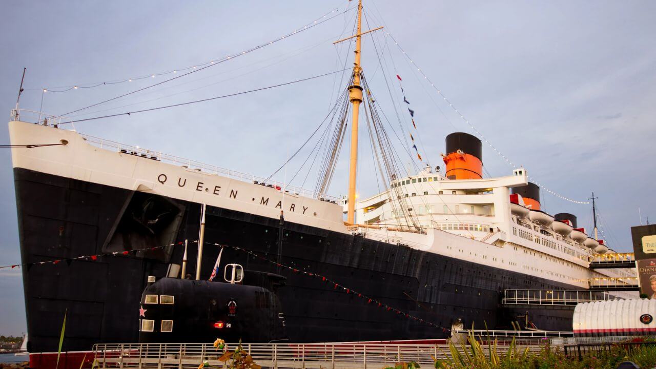 Queen Mary, Long Beach in California